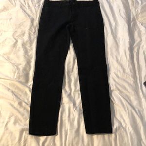 Black slim fit pants